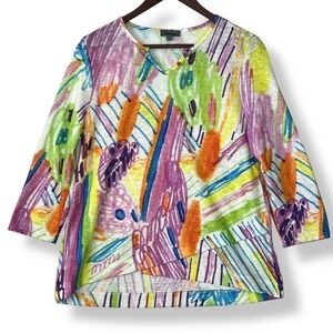 Shana S Blouse Twee Artsy Abstract Marker Scribble Child Kid Toddler Art Teacher